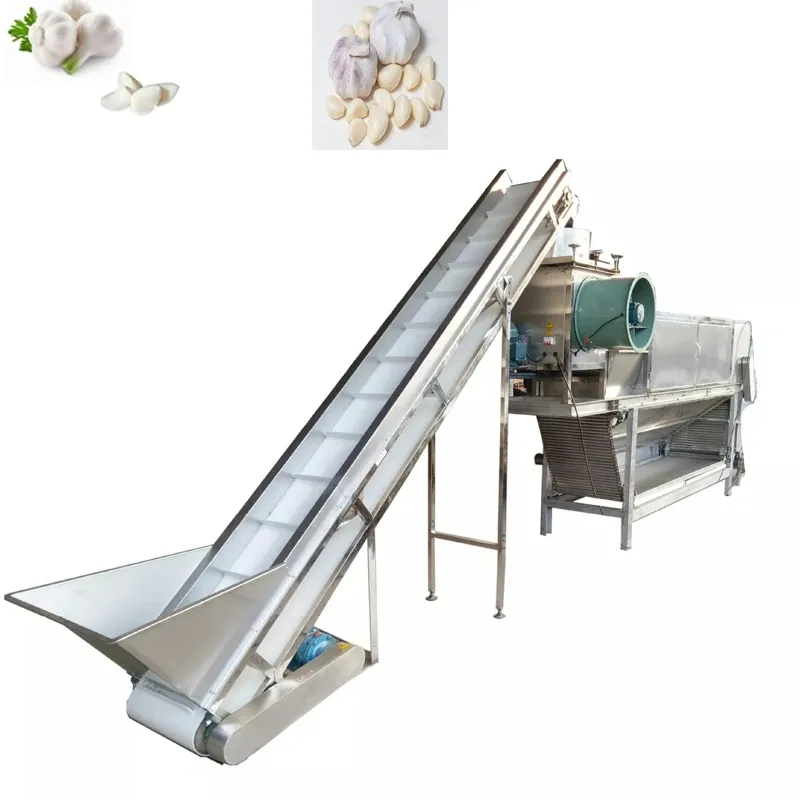 বাণিজ্যিক রসুনের খোসা মেশিন